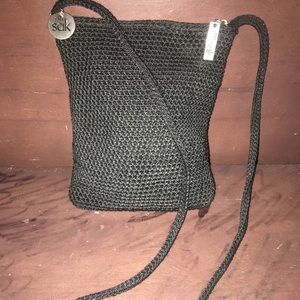 cross body crocheted purse
